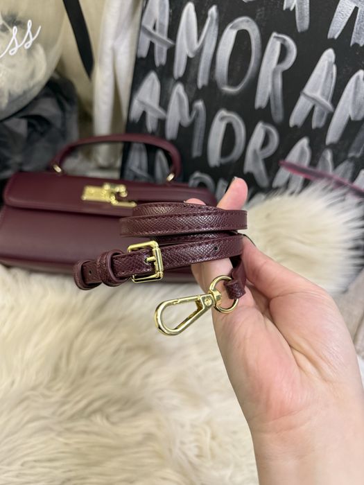 Сумка бургунді jw Pei з пильником