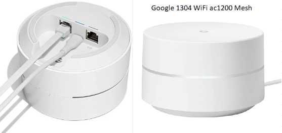 Роутер mesh Google AC-1304 живлення 5V 1,5А type-C