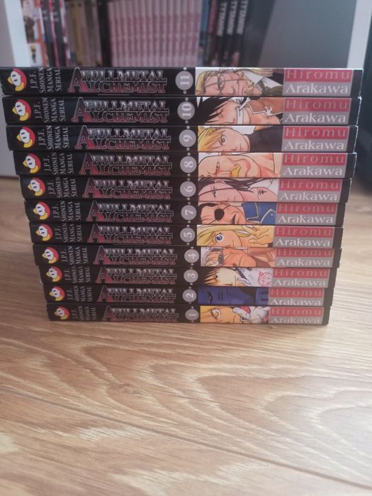 Fullmetal alchemist 1-11 manga komiks