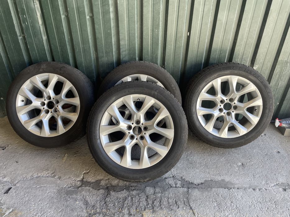 Jantes BMW c/ pneus semi-novos