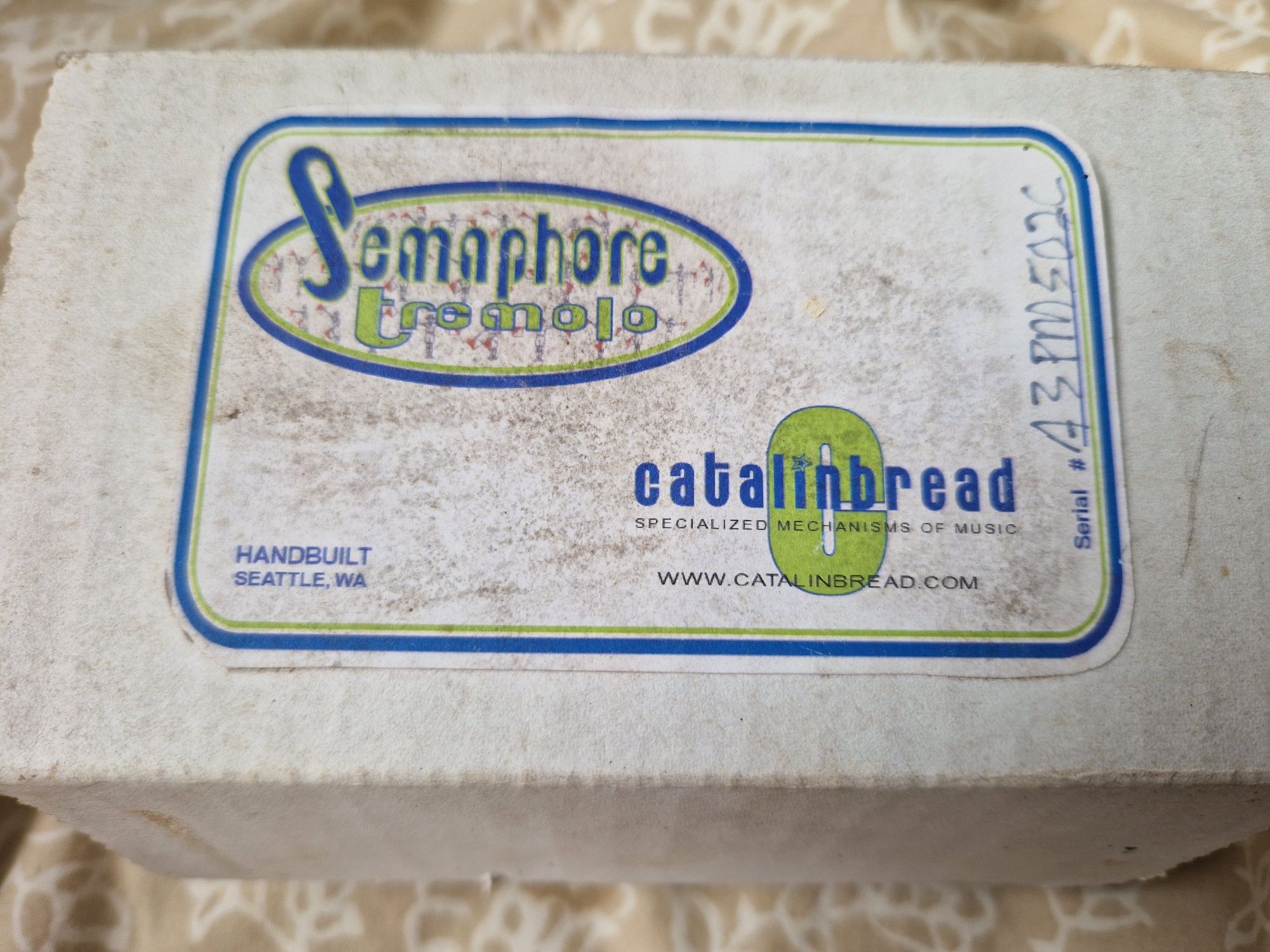Pedal tremolo Catalinbread - Semaphore !!REDUÇÃO DE PREÇO!!