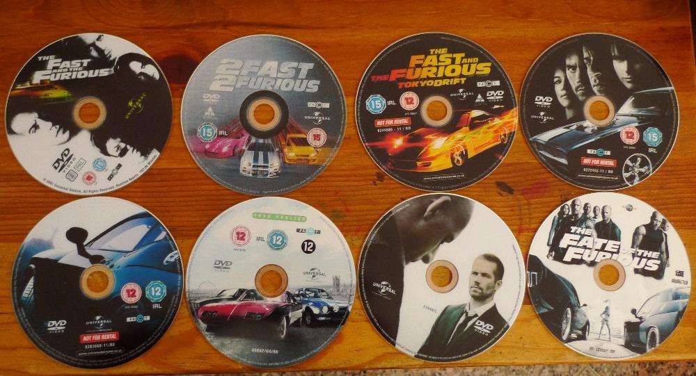 Velocidade Furiosa Filmes em DVD