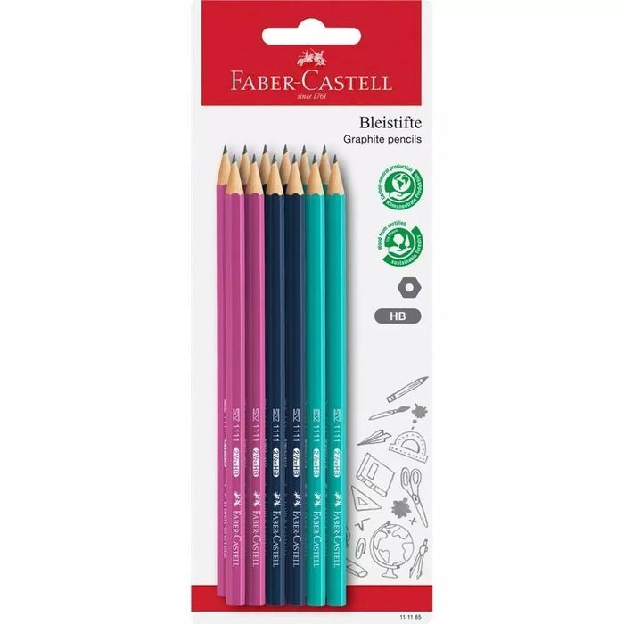 Ołówek 1111/HB 12szt FABER CASTELL. Faber Castell
