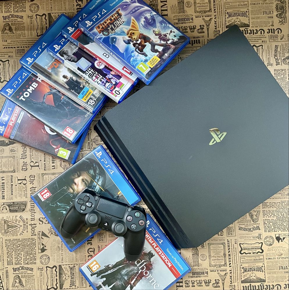 Playstation 4 pro  + uncharted collection