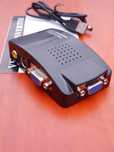 НОВЫЙ видео конвертер к монитору S-video,AV-VGA (RCA/тюльпан на VGA)