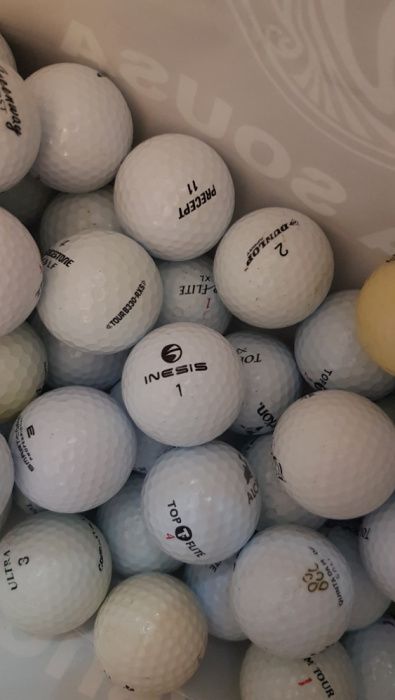 50 Bolas golfe - 26 Top Flite + 24 marcas variadas