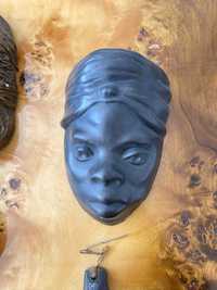 Rzeźby plakietka Afrykańska 2szt