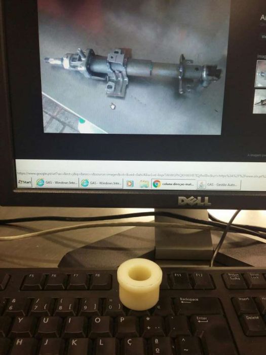 Casquilho para coluna da direcao daiu matiz
