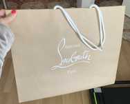 Papierowa torba Christian Louboutin