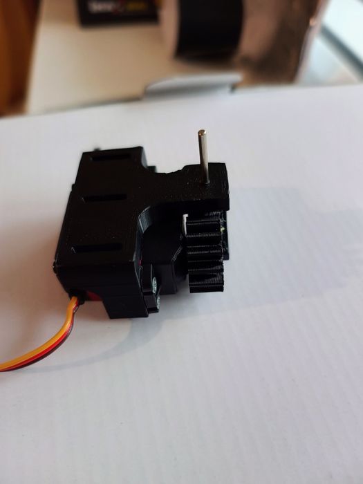 Руль в трубі для карпового кораблика, комплектуючі