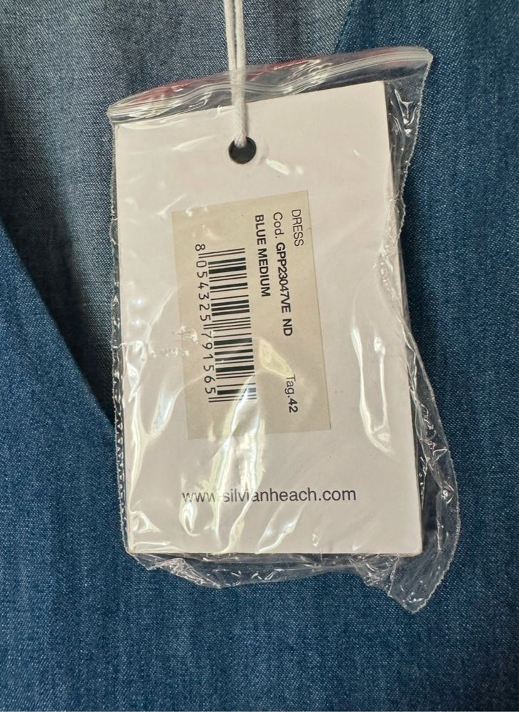 Silvian Heach nowa jeansowa sukienka r IT 42