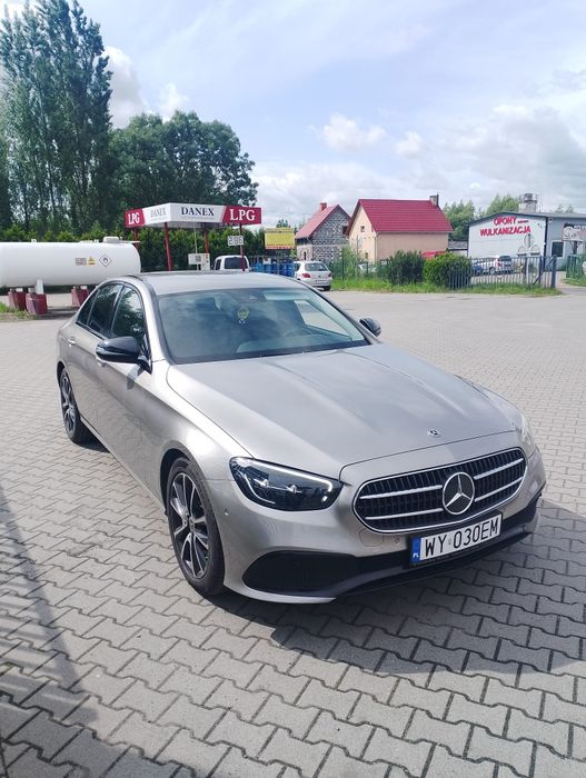 Wynajem Wypożyczę Samochód Osobowy Mercedes E-klasa W 213 1.6 diesel