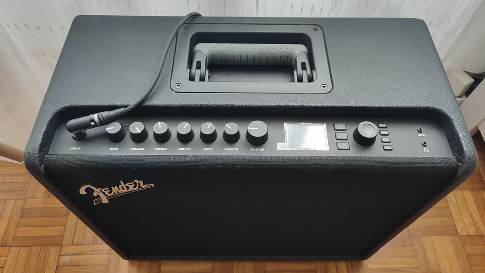 Fender Mustang GT 100 + footswitch + pedał ekspresji