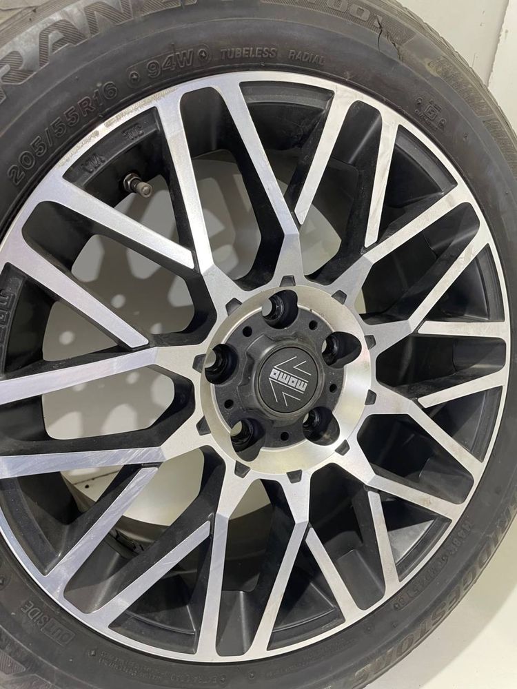 Диски з резиною Vag 205/55 R16  5*112 2 шт