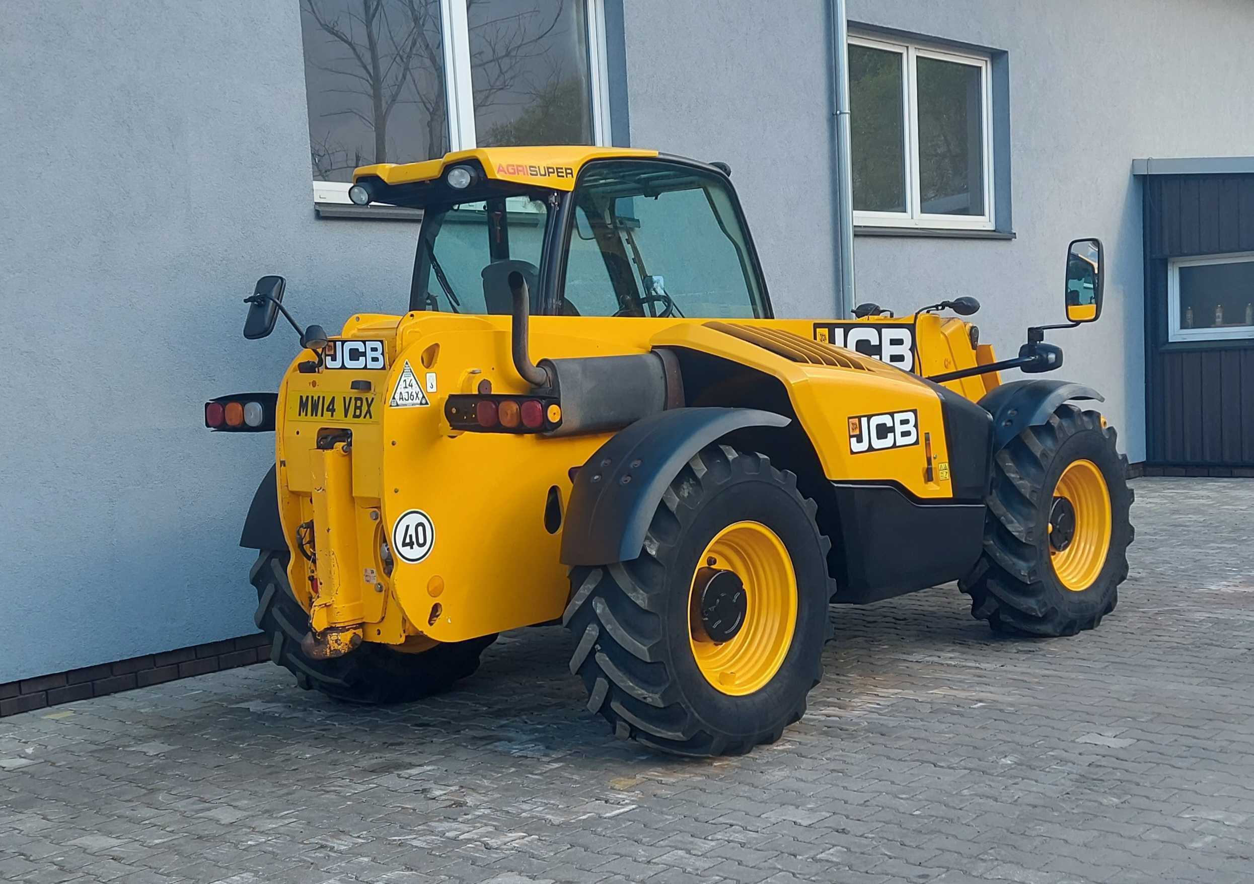 JCB 541-70 AGRI SUPER NAJBOGATSZA Wersja Bez DPF i AdBlue Klima 40km/h