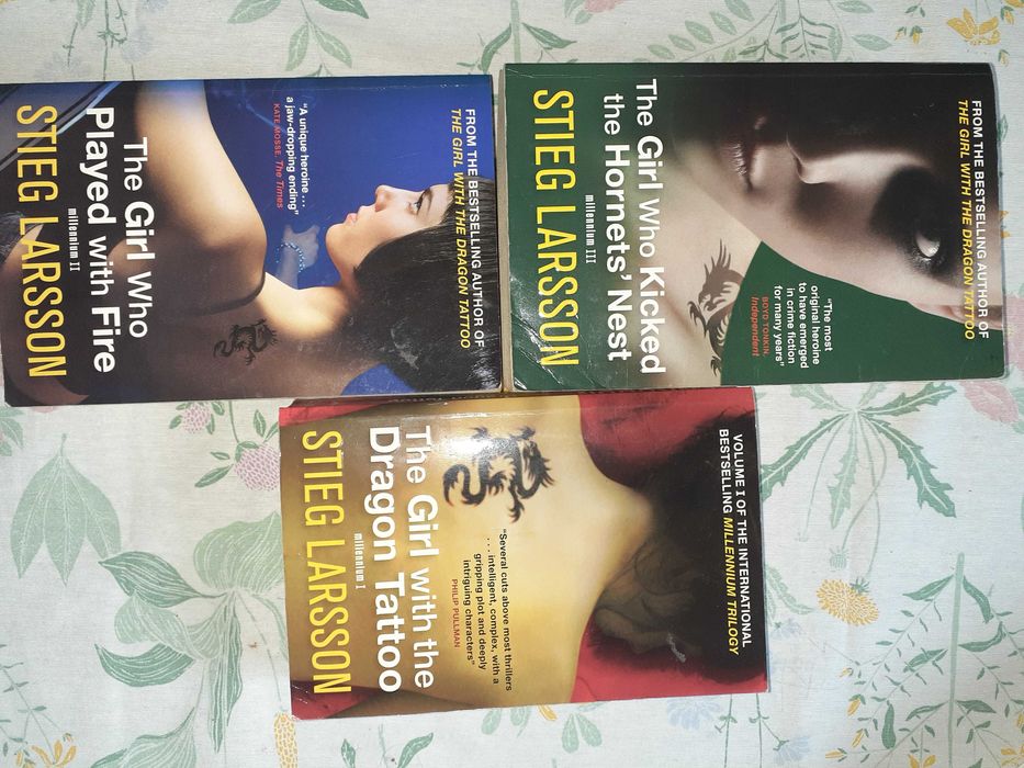 Dziewczyna z tatuażem - trylogia po angielsku