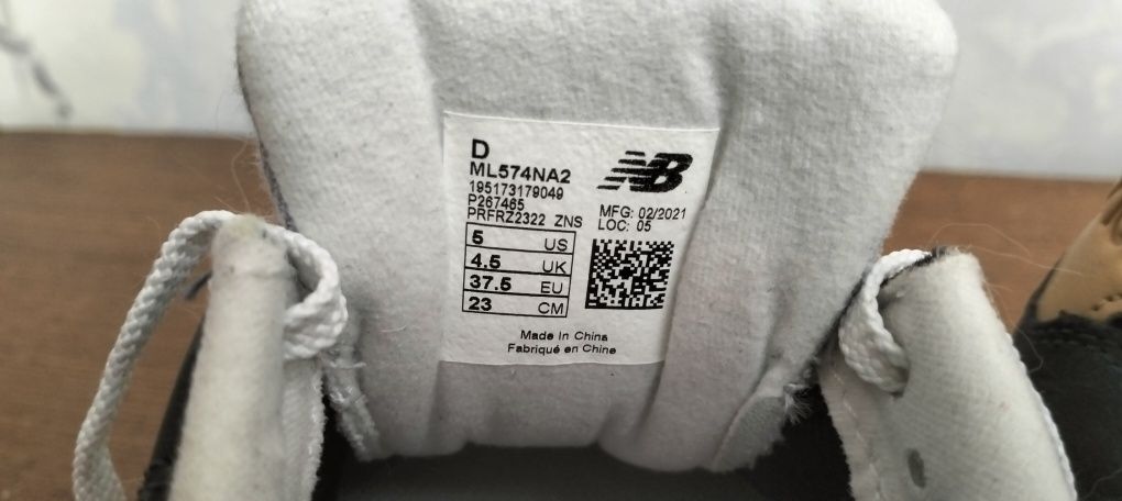 Кросівки new balance оригінал нові, розмір 37,5