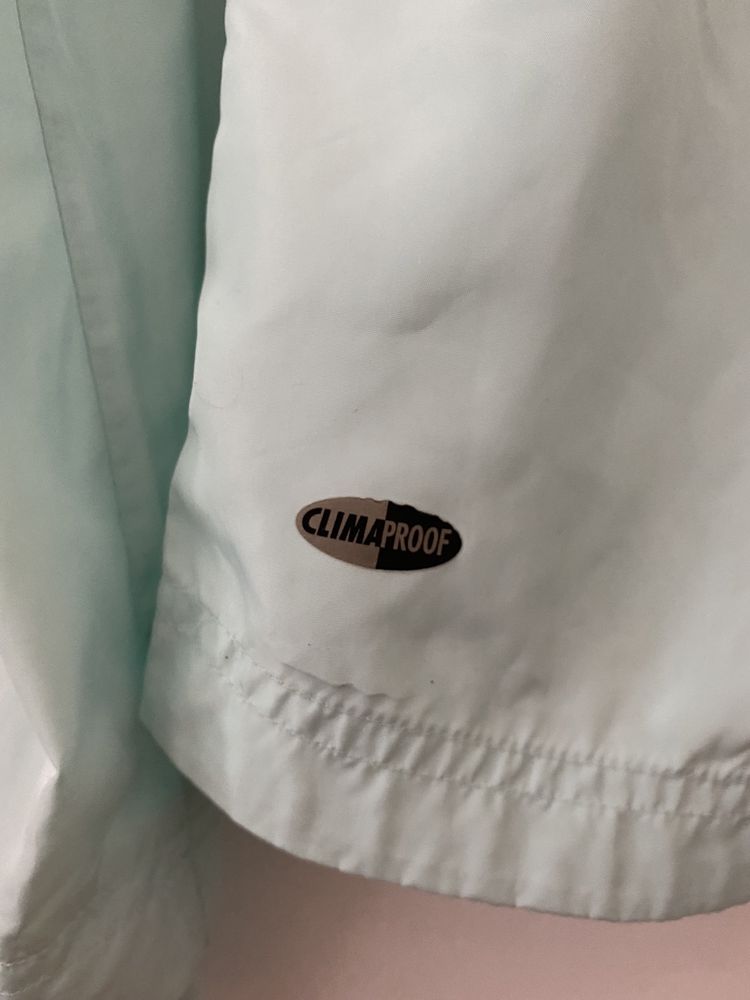 Куртка женская Adidas Clima Proof M,S голубая