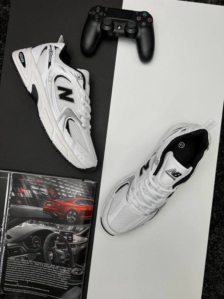 Чоловічі кросівки New Balance 530 White Black Silver