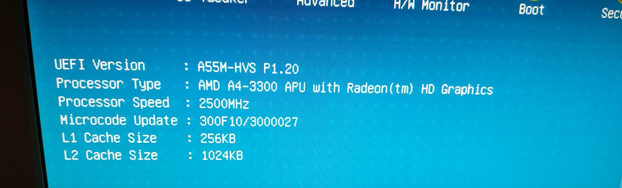ПК AMD A4-3300 Win10