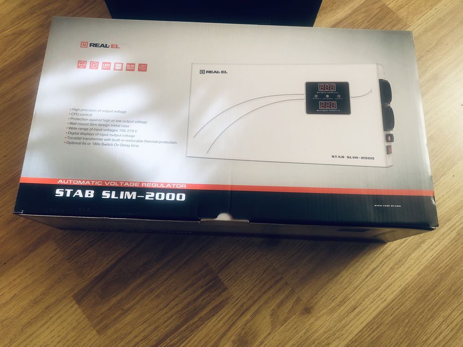 Стабілізатор напруги Real - El Stab Energy Slim