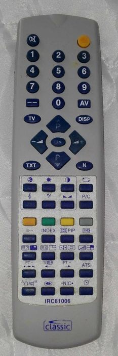 Telecomando Classic IRC81004 (Grundig) e IRC81006 (Samsung)