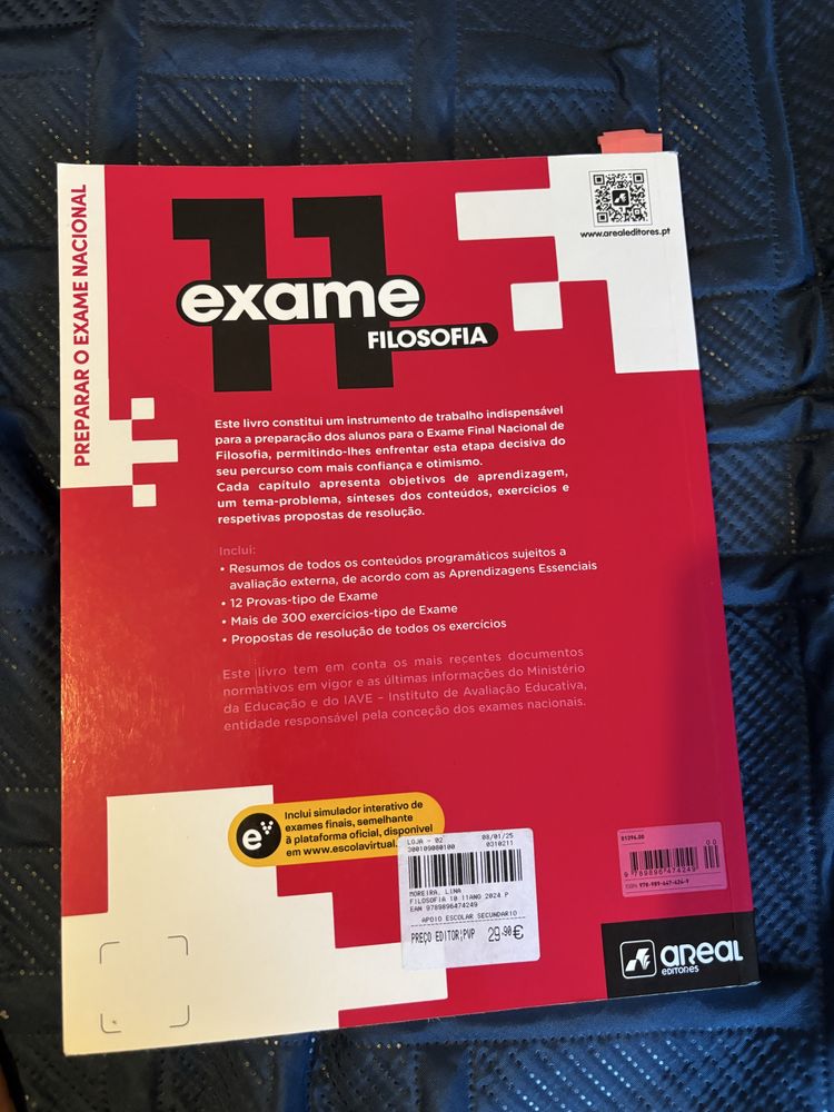 Livro exame filosofia 11