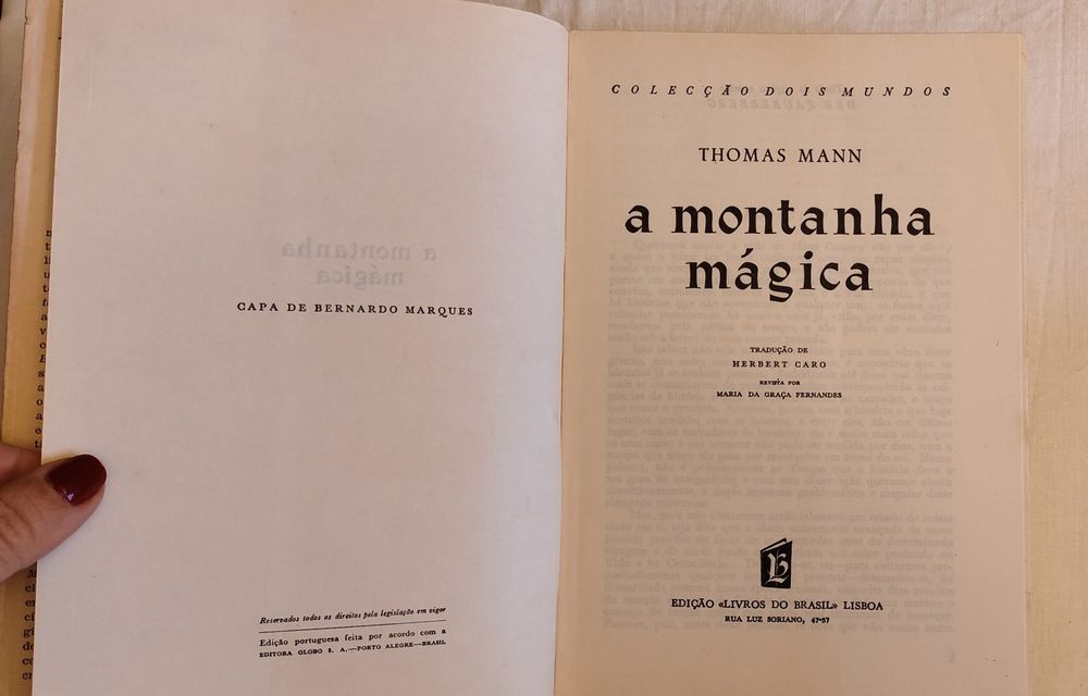 A montanha mágica, Thomas Mann