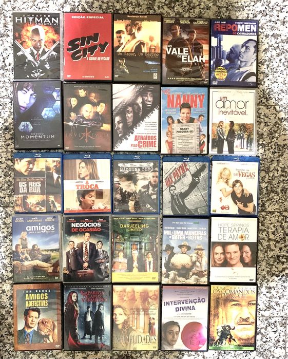 DVD’s originais variados