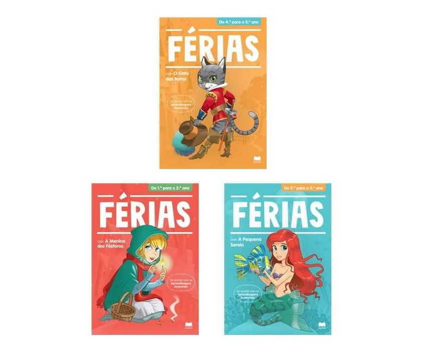 Novas Férias 1 com..  1º para o 2ºano/ 2º para o 3ºano/ 4ºano para..