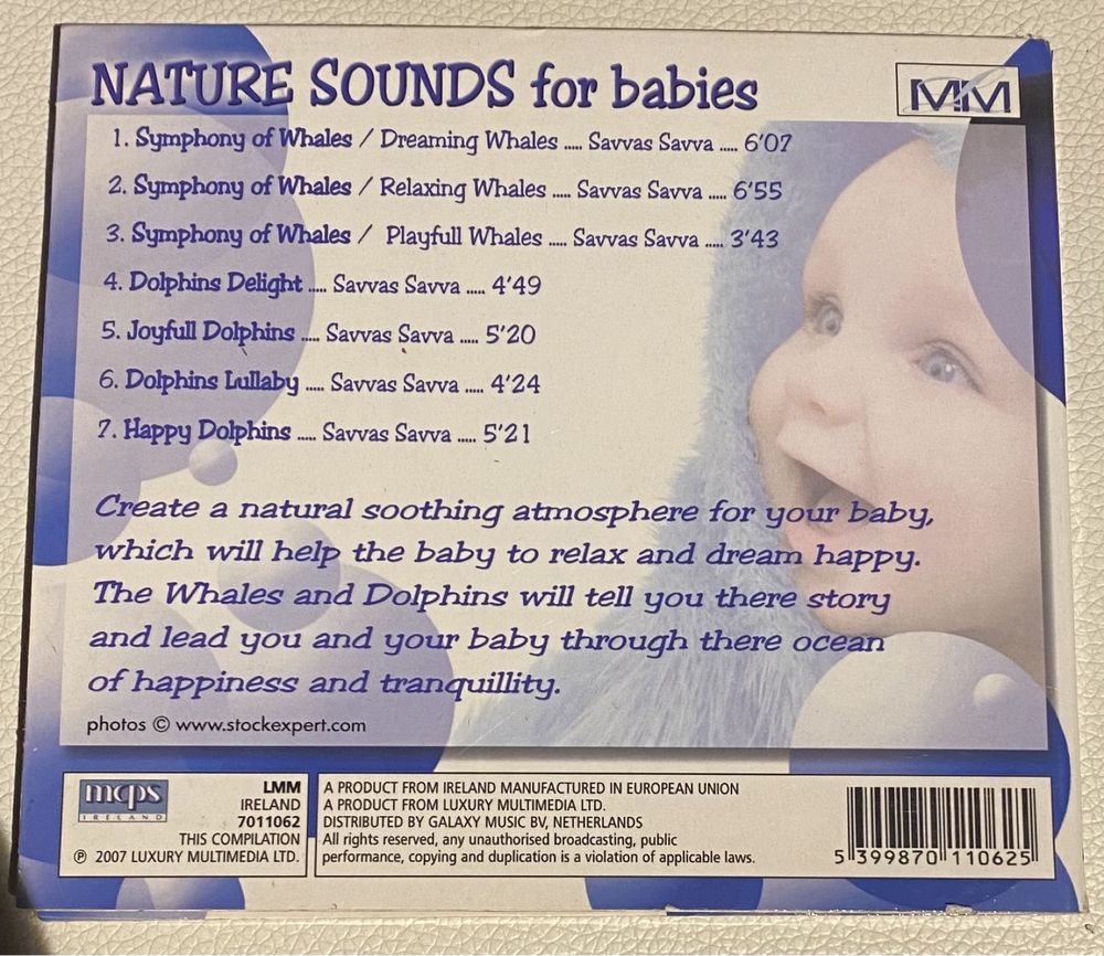 CD Nature Sounds for Babies