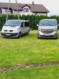 Wynajem Busa Opel Vivaro , Renault Trafic 9 osobowy