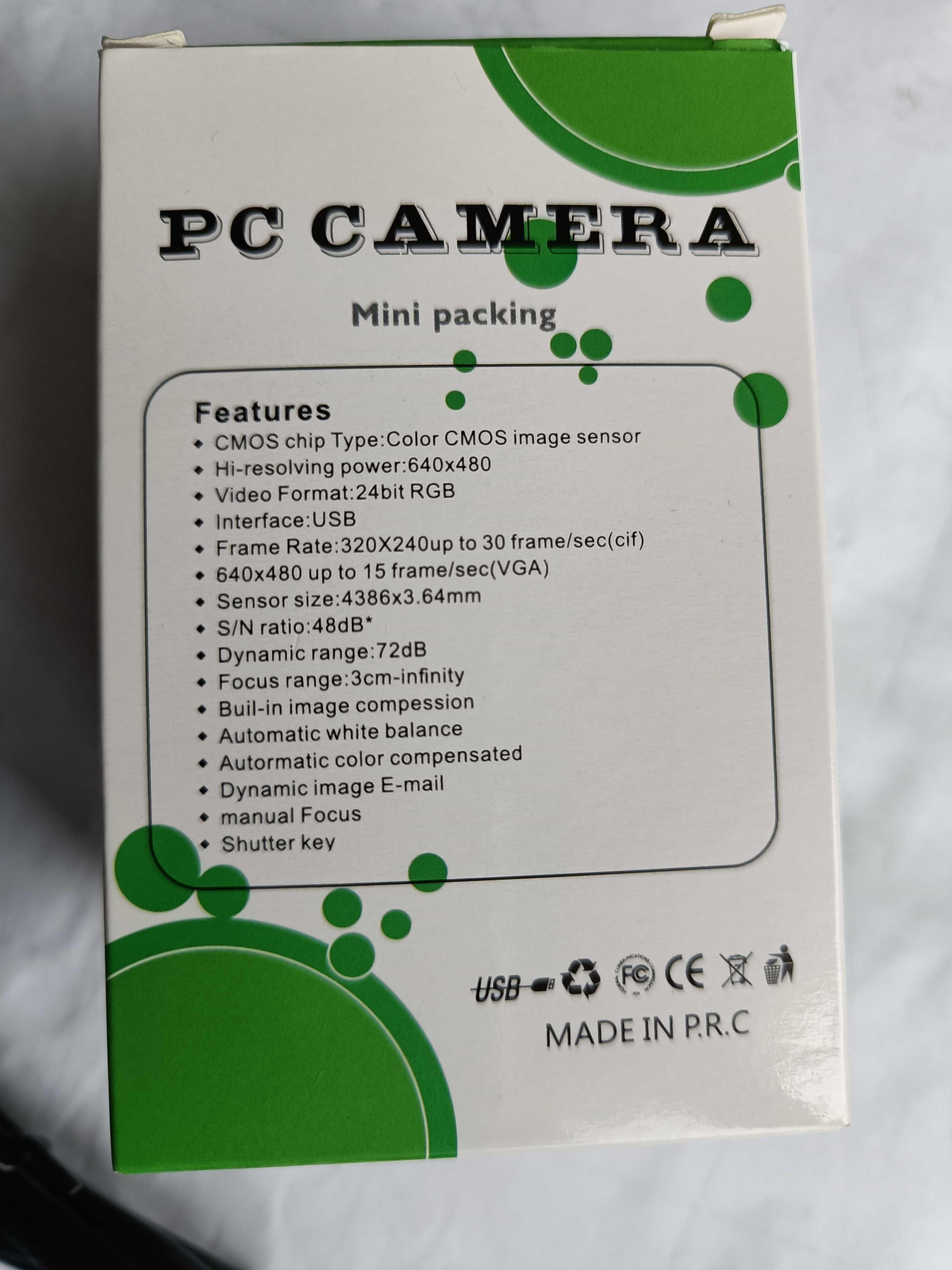 Kamerka internetowa - PC Kamera Mini Packing - rozdzielczość 640x480