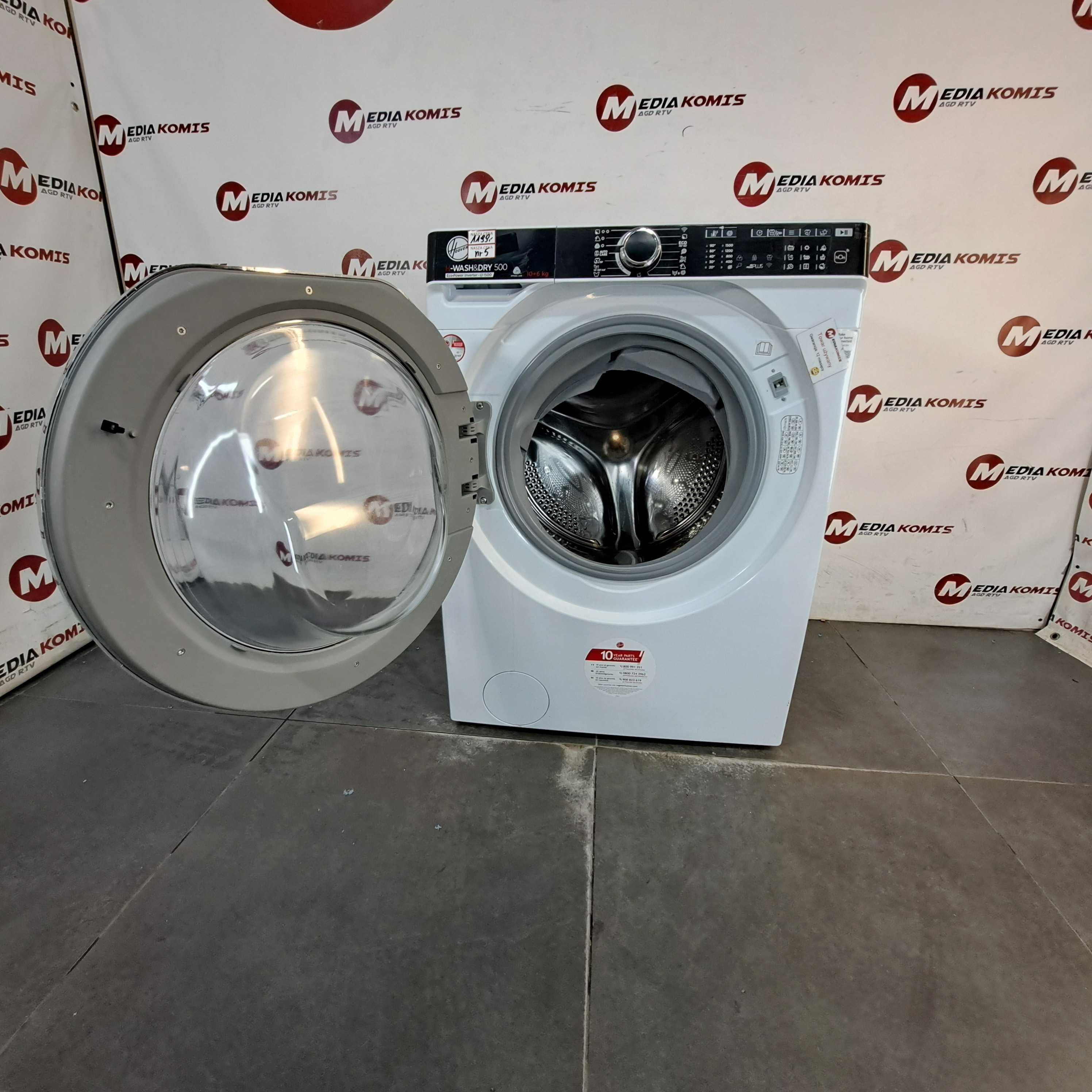 Pralko-Suszarka Hoover HDP 5106AMBC/1-S Klasa D/10-6kg/1500obr [5}