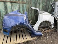 Tesla model Y Крило четвертина задня