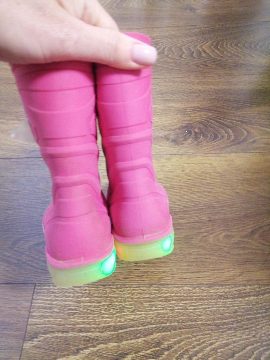 Резинові чобітки для дівчинки