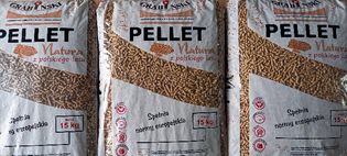 Pellet NATURA 100 % Pelet iglasty - wyprodukowany z czystej TROCINY !!