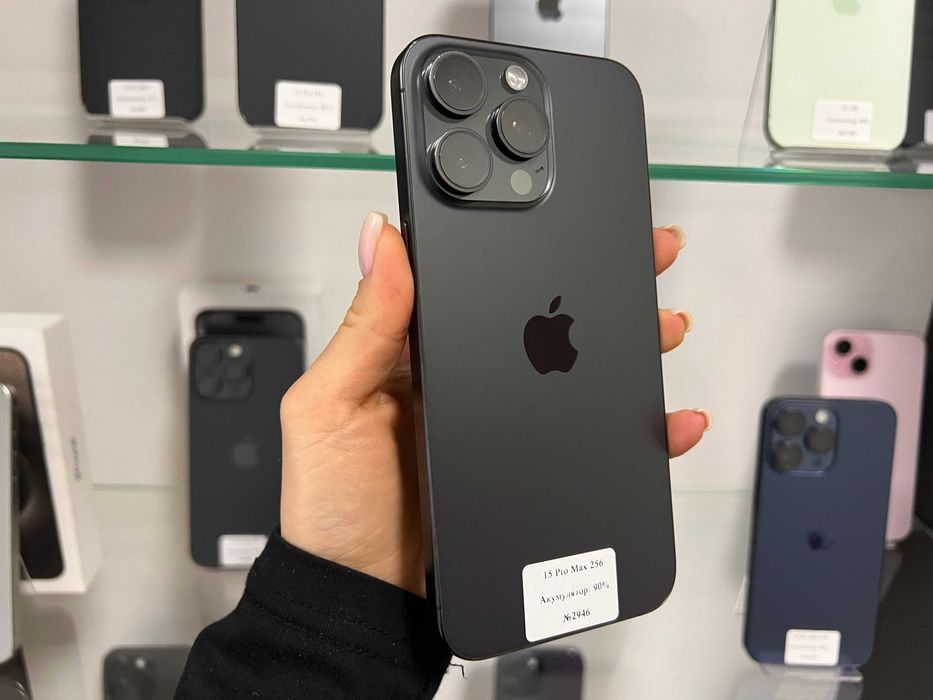 iPhone 15 Pro Max 256 gb Neverlock (ФІЗ КАРТА) / Магазин + Гарантія