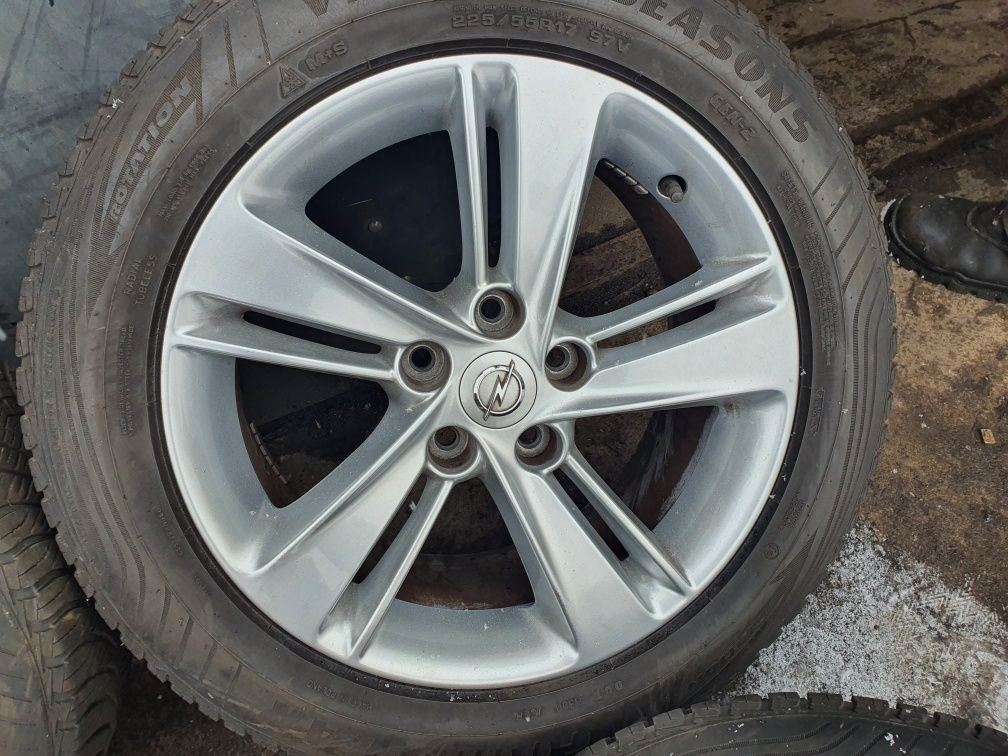 Alufelgi 17 Opel Insignia B Astra K Astra J Cascada Zafira C 5x115TPMS