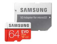 Samsung EVO Plus microSDXC 64GB karta microSDXC adapter 100MB/s