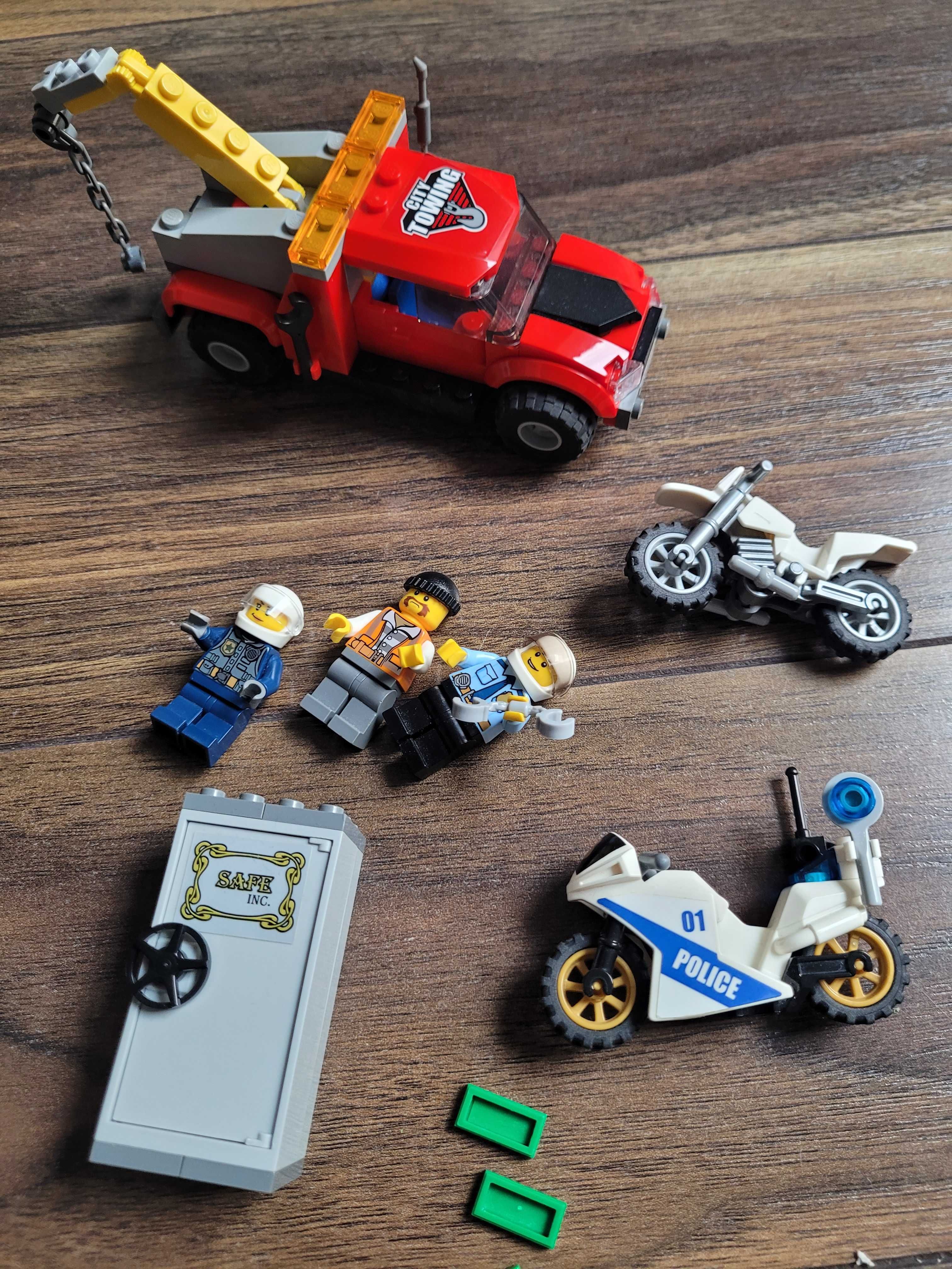 Klocki Lego City 60137 Eskorta policyjna, policja, złodzieje