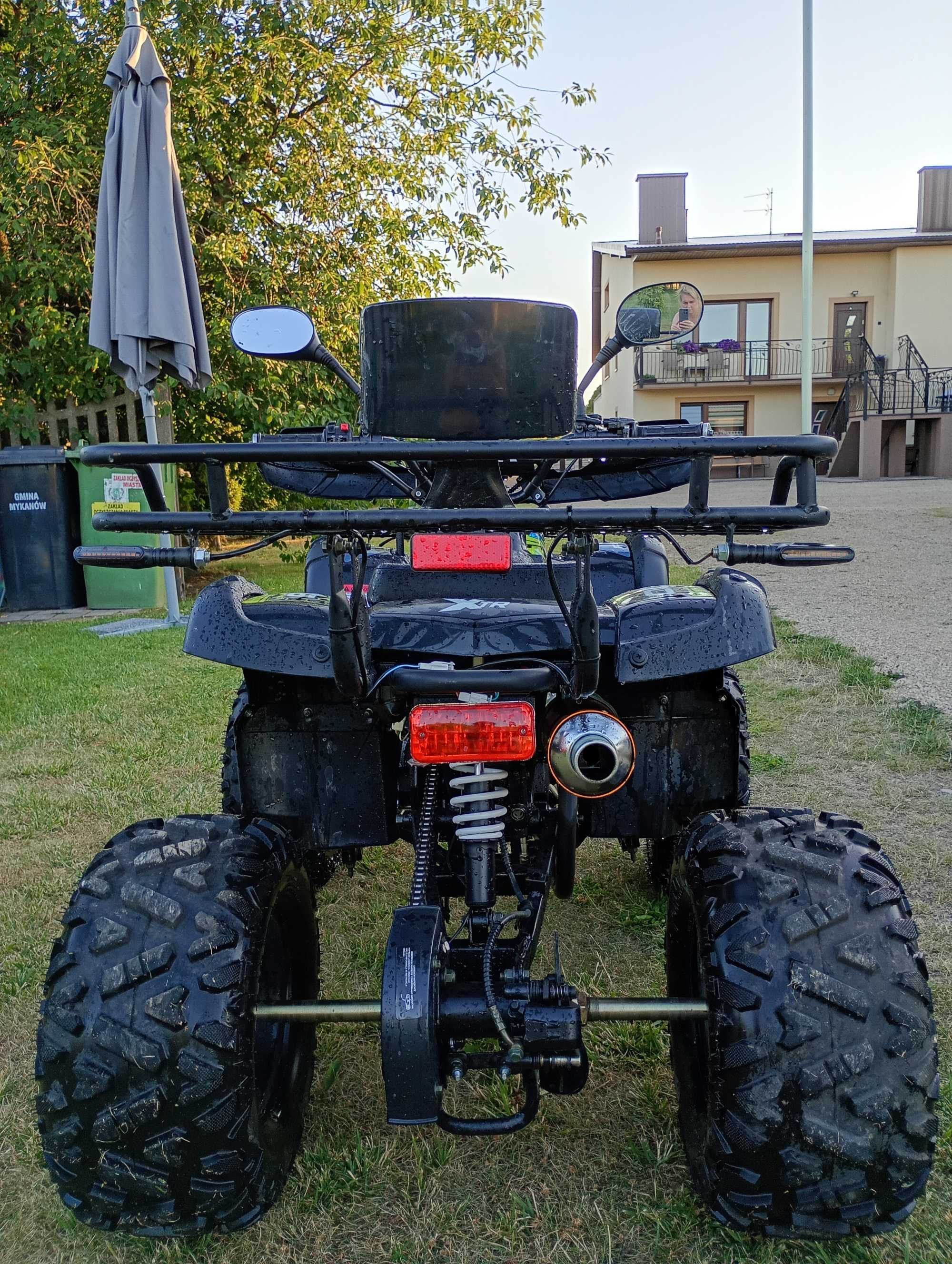 mam do sprzedania Quada XTR Pyton, czarno-zielony, jak nowy