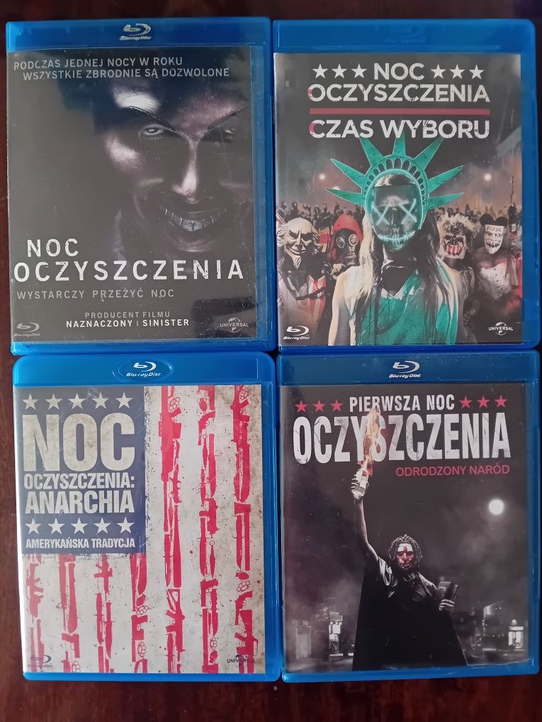 Noc oczyszczenia 1 -4 [Blu-Ray] polska dystrybucja