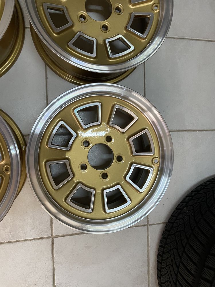 Jantes 14” 5x112 Mercedes w114 w115 w123 Classicos com aba “Bbs amg”