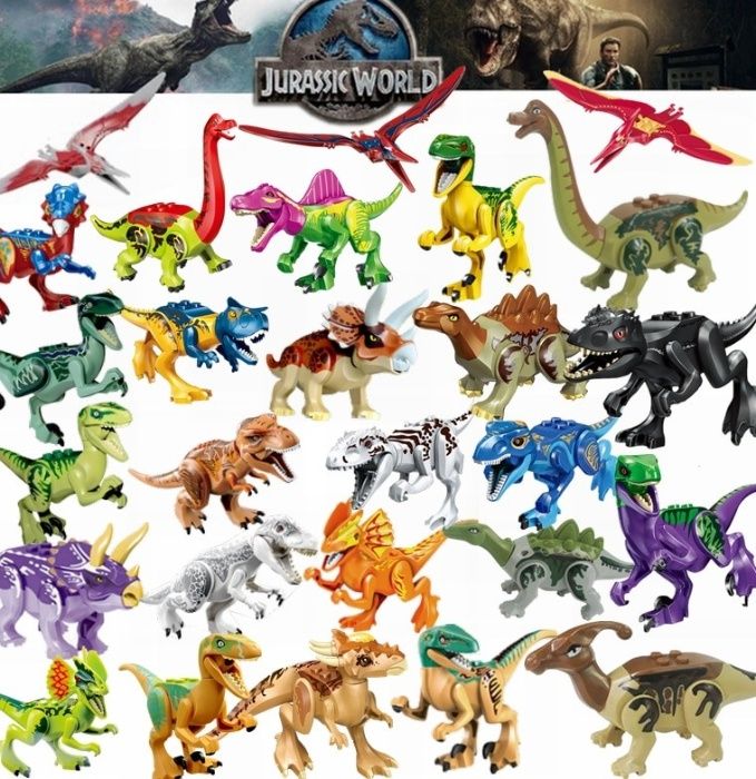 Jurassic world dinozaur 32 figurki.