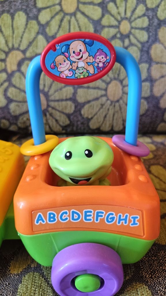 Fisher-Price Ucz Się I Śmiej Edukacyjny Pociąg Szczeniaczka Cdg78