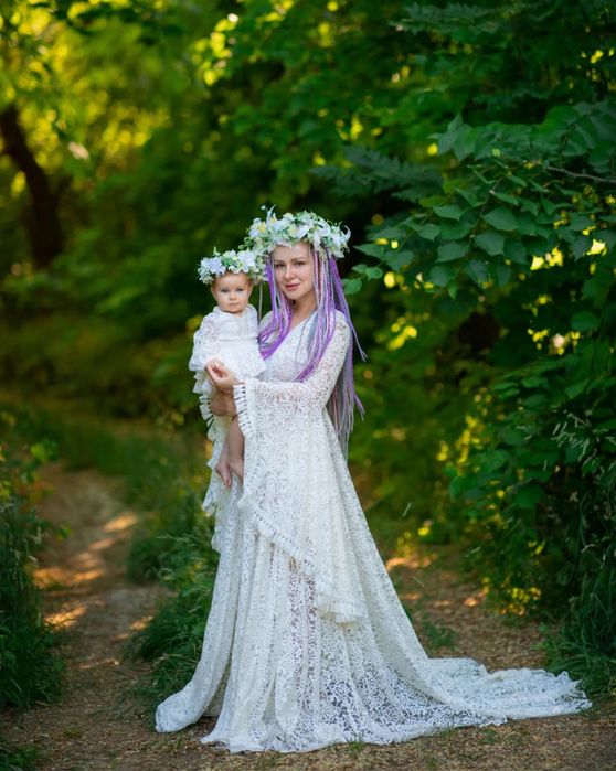 Платья сукні family look мама донька