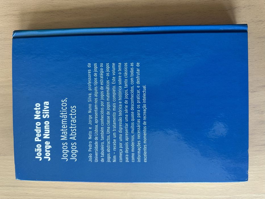 Livro Desafios Matemáticos “Jogos Matemáticos, Jogos Abstractos”