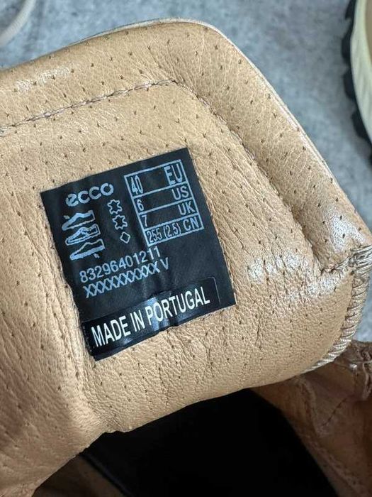 Ecco Exostrike Mid Dyneema Yak 40 buty trekkingowe trzewiki skórzane