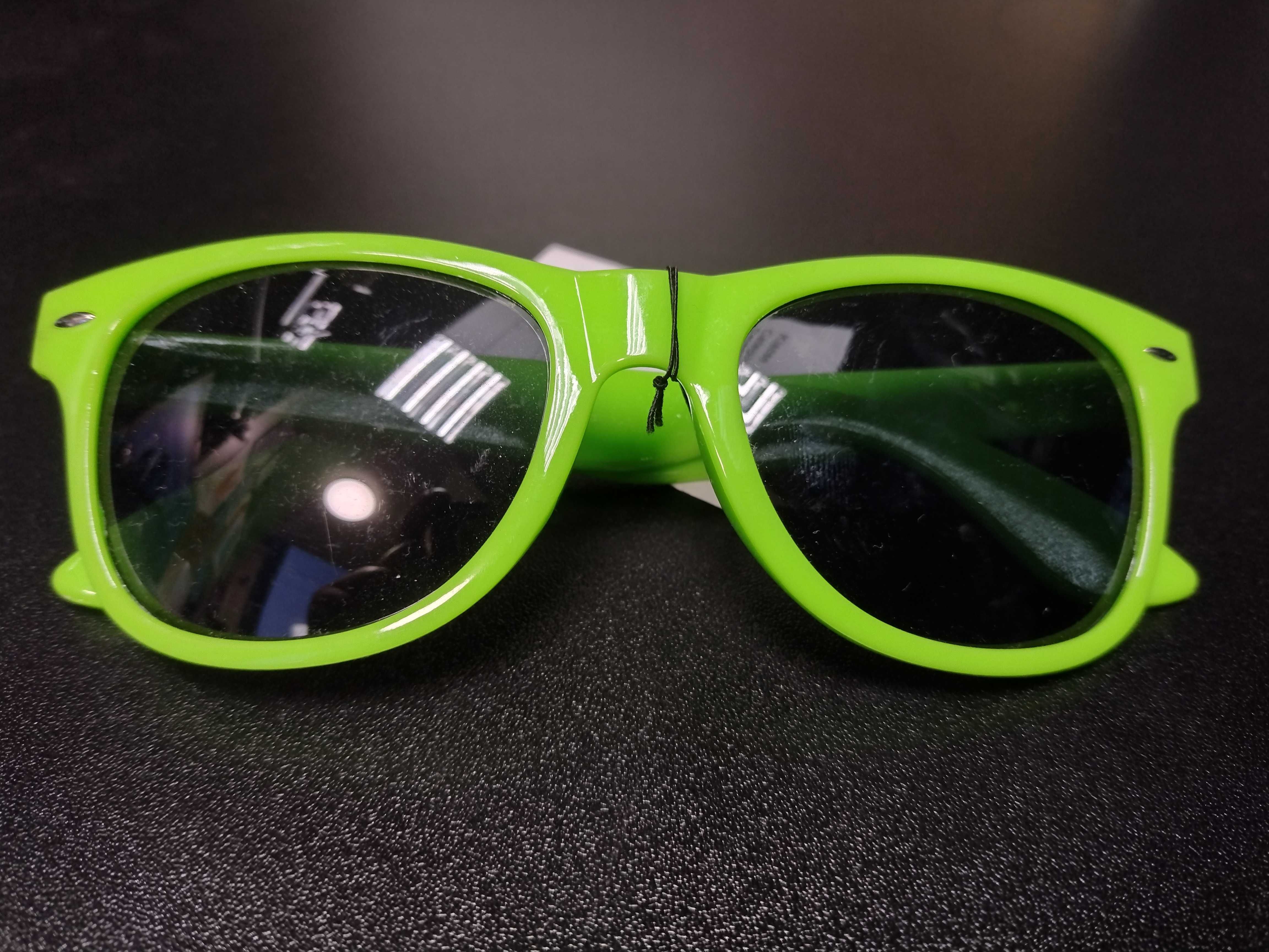 Sprzedam okulary przeciwsłoneczne Kawasaki NOWE zielone